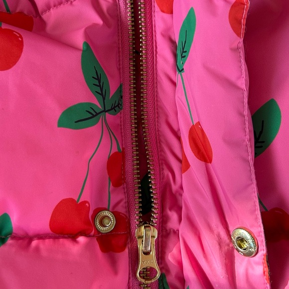 Mini Rodini Cherries AOP Puffer Jacket - Picture 8 of 14